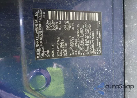 2018 Nissan Rogue S из США, поврежденный, VIN KNMAT2MV2JP572354